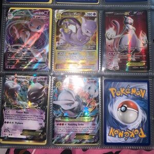 Pokemon Mew/MewTwo Trading Card Collection